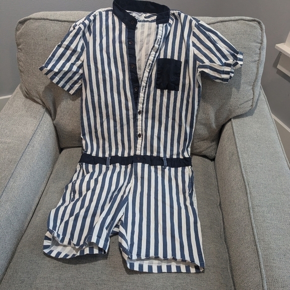 Romperjack The Hampton Striped Romper - Picture 3 of 5